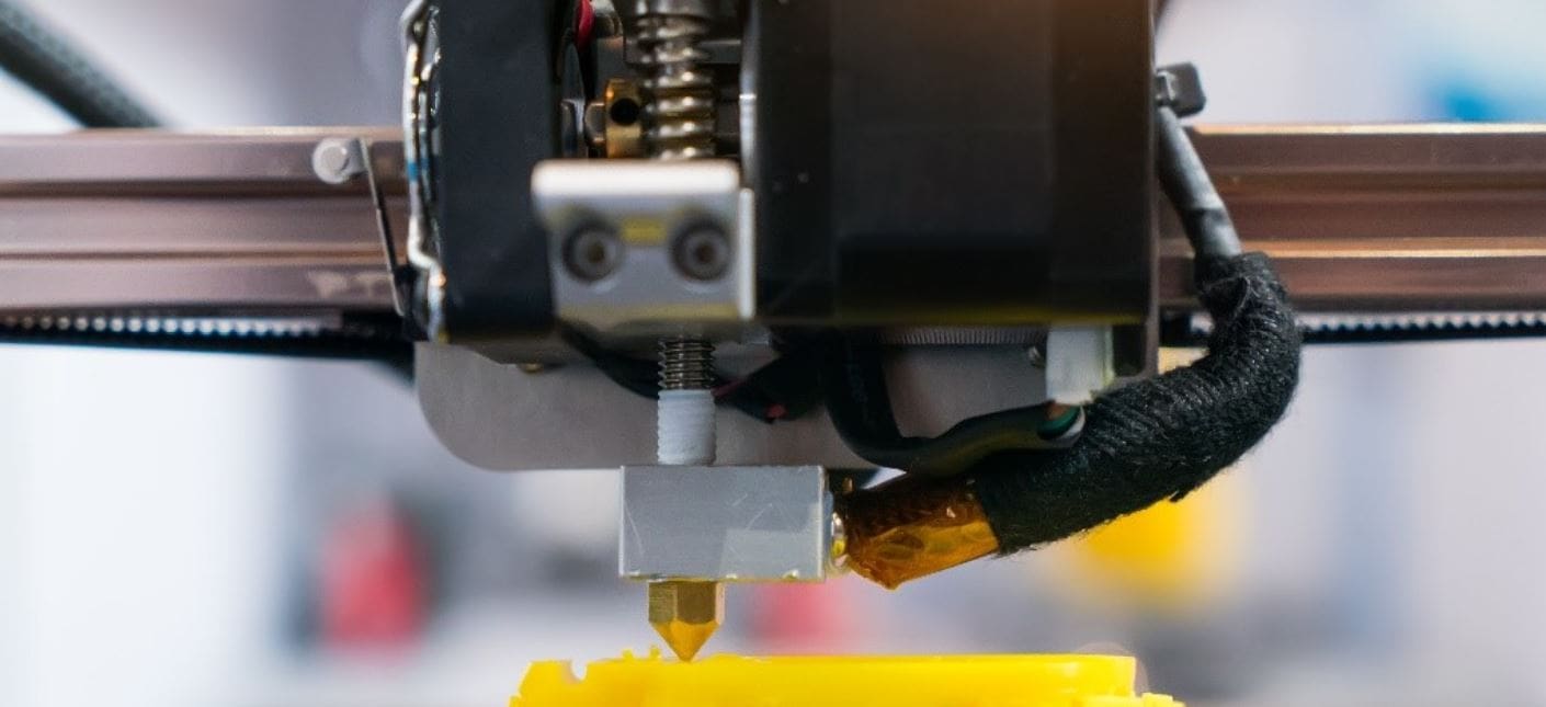 3D printing machine in action
